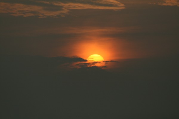 Island sunset