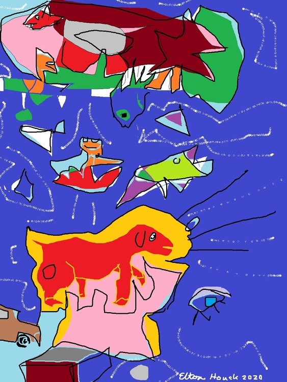 adventures of red dog --saga 3,,(C)...2021..ELTON HOUCK----THIS ONE IS FOR NIRA--HAPPY BIRTHDAY NIRA