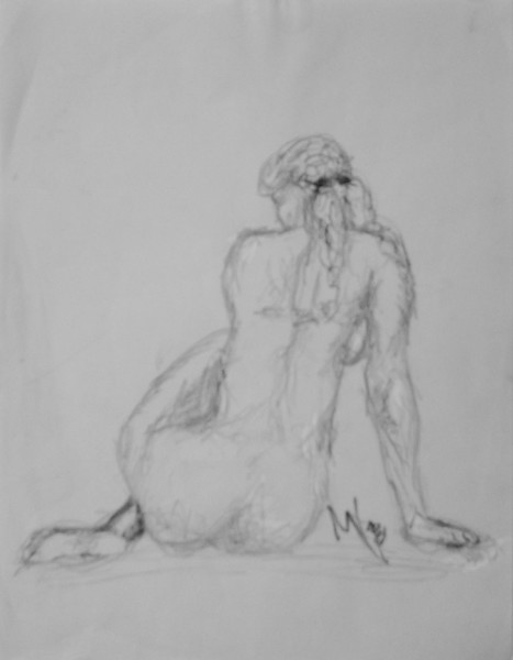 A Womans Back