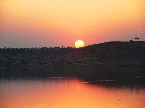 A pleasant sunset