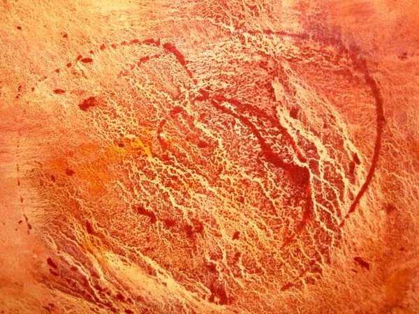 WiLD HeaRT-- An Original abstract Painting