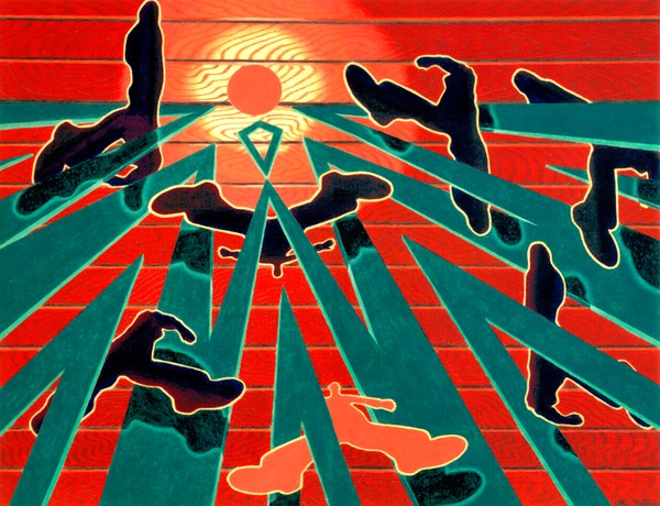 Shadows Dancing in the Forbidden Landscape