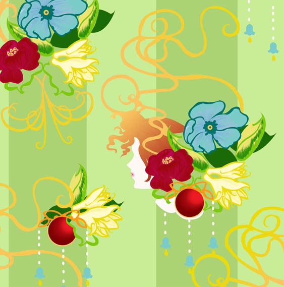 Nouveau Inspirations Textile Design