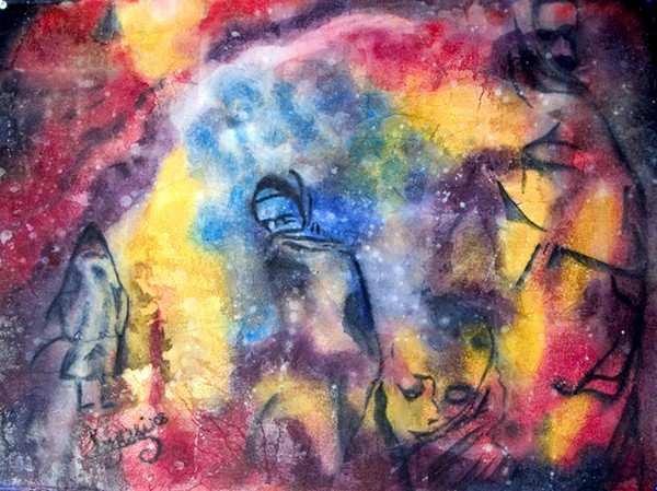 Family in Sandstorm