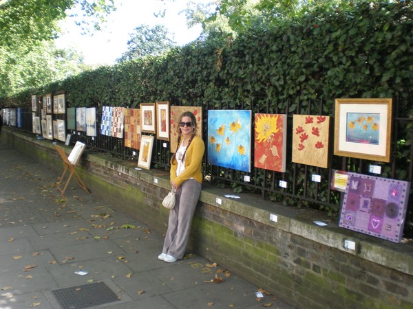 EXHIBITING AT>BAYSWATER ROAD, LONDON, UK PITCH 164