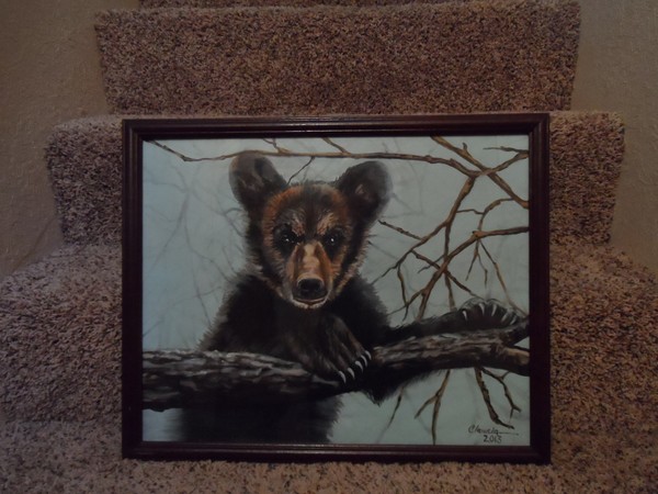 BEAR WITH A BRANCH