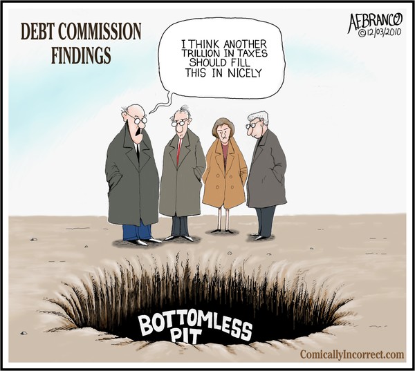 Debt Commission (Cartoon)