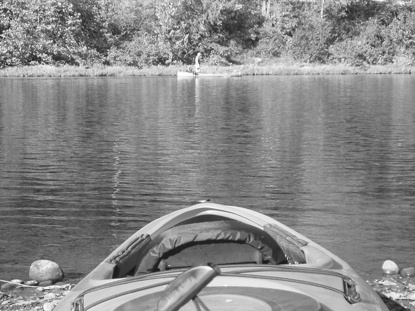 kayakers view