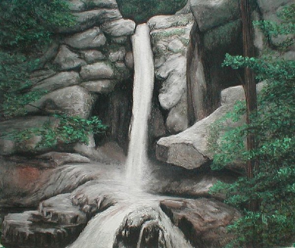 Connecticut waterfall