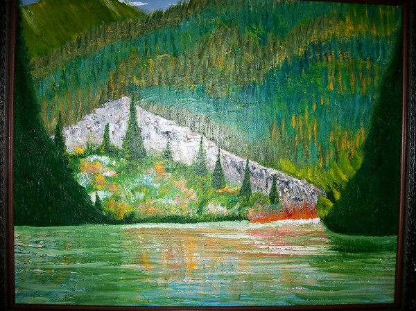 The Mountains In the Glow