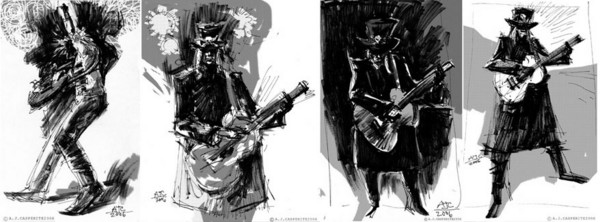 Concert series of 4 poster