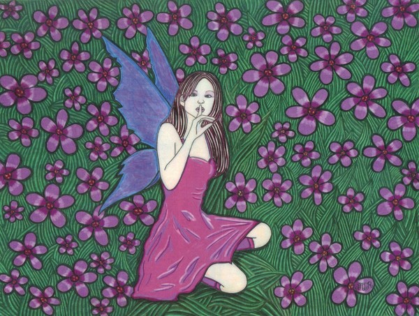 Among the Flowers