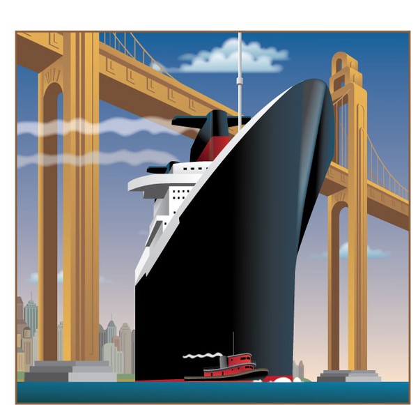 Ship scene