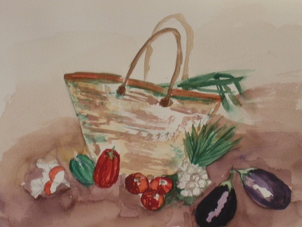 fruit,vegetable in summer