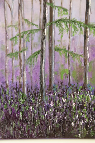 Sunbeam on the forest