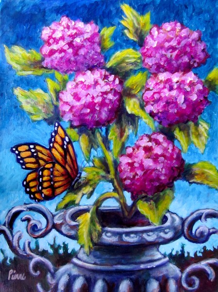 Hydrandras and Monarch 12X16