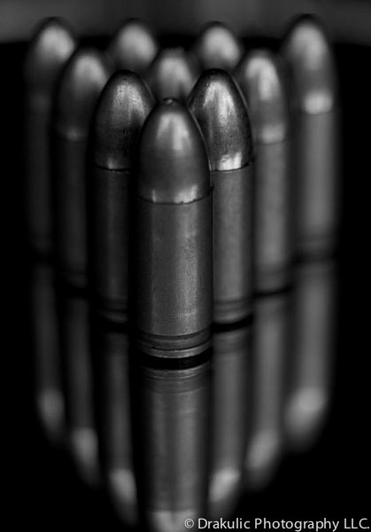Bullets in Black and White