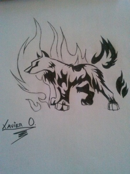 tribal hellhound