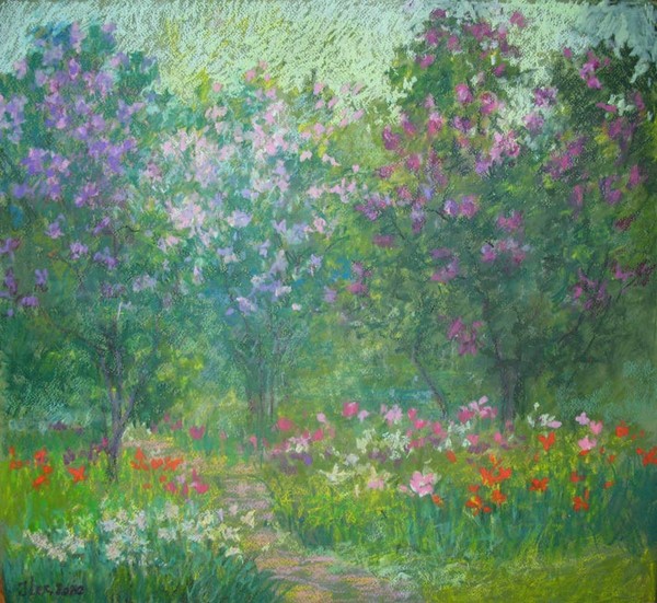 Lilac garden