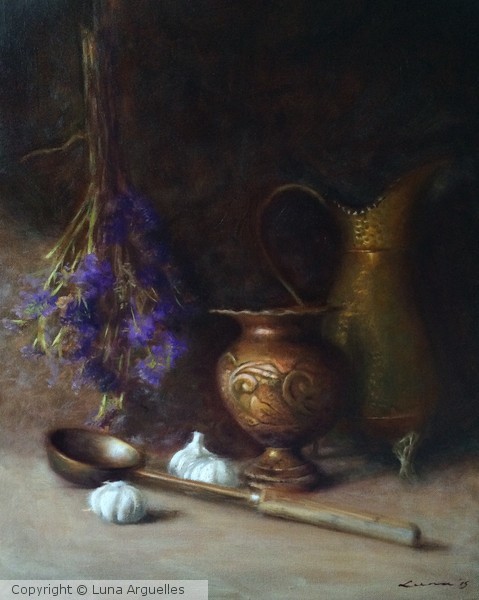 “Lavender and Copper”