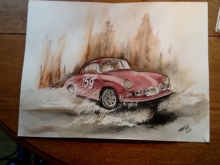 Rallye in the Rain