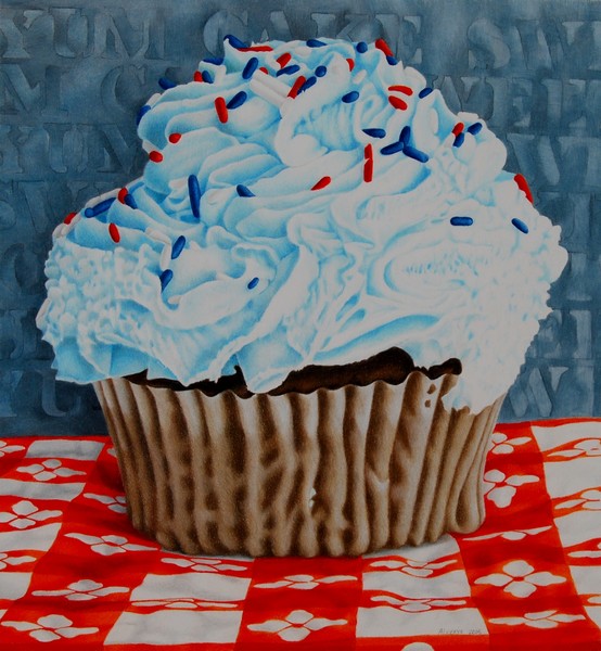 Blue Cupcake