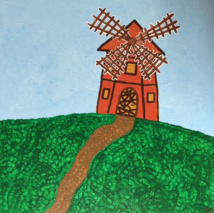 The road to the mill