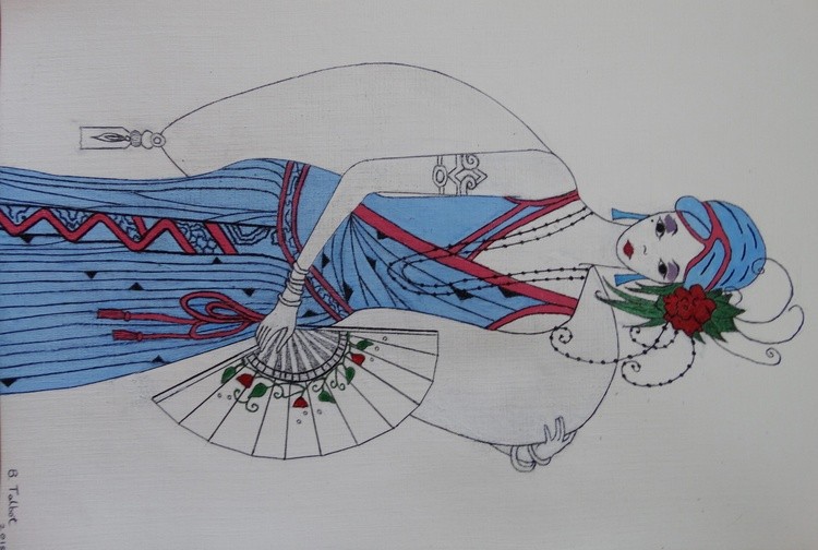 Art Nouve Lady
