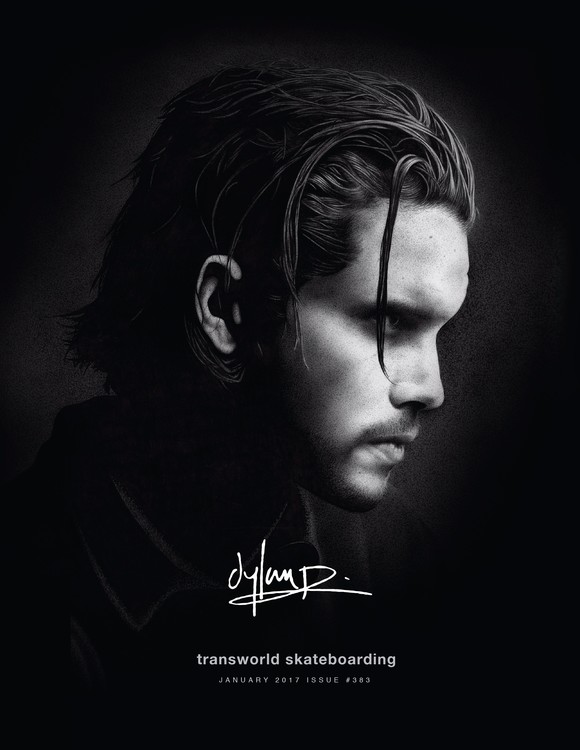 Dylan Rieder ballpoint pen drawing