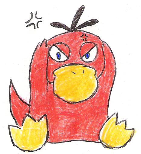 Misty the Orange Psyduck