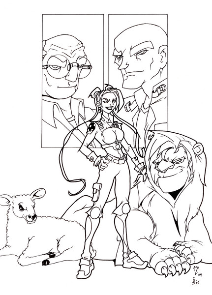 Outlaw Angel-good promo inks
