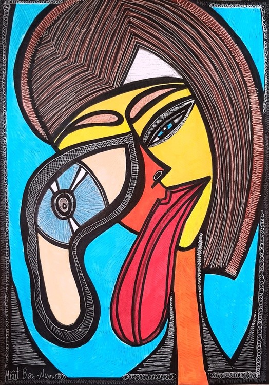 woman images mirit ben nun modern contemporary artist israel 