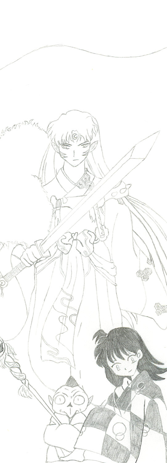 Sesshoumaru and group