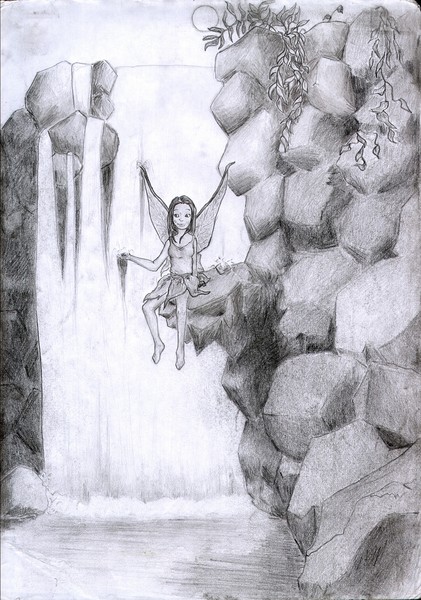 Waterfall fairy