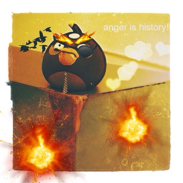 Anger is history