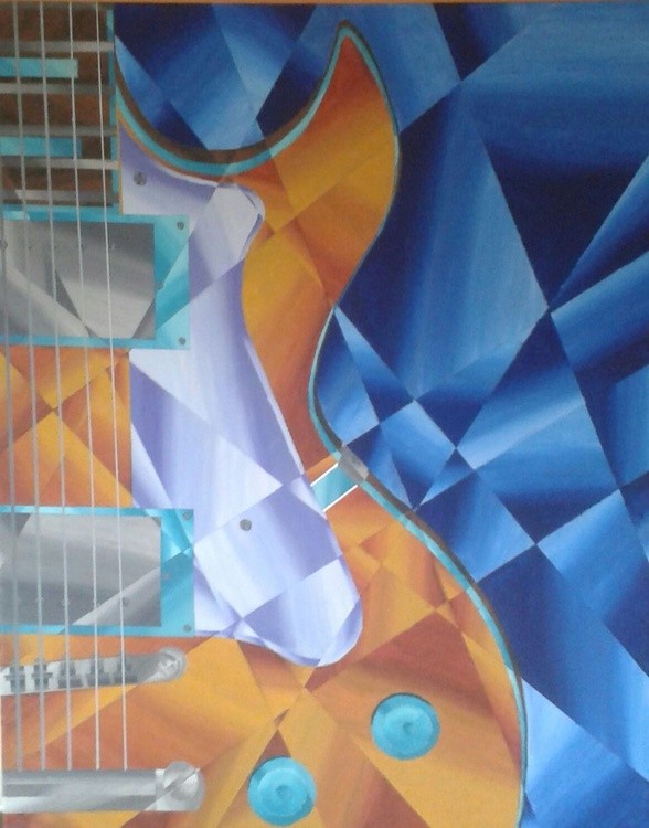 abstract guitar 