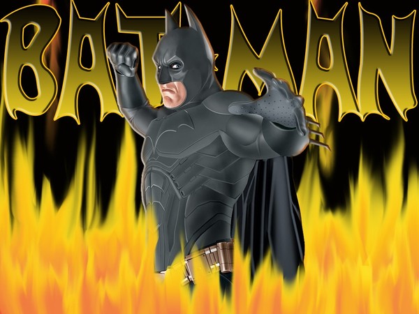the caped crusader