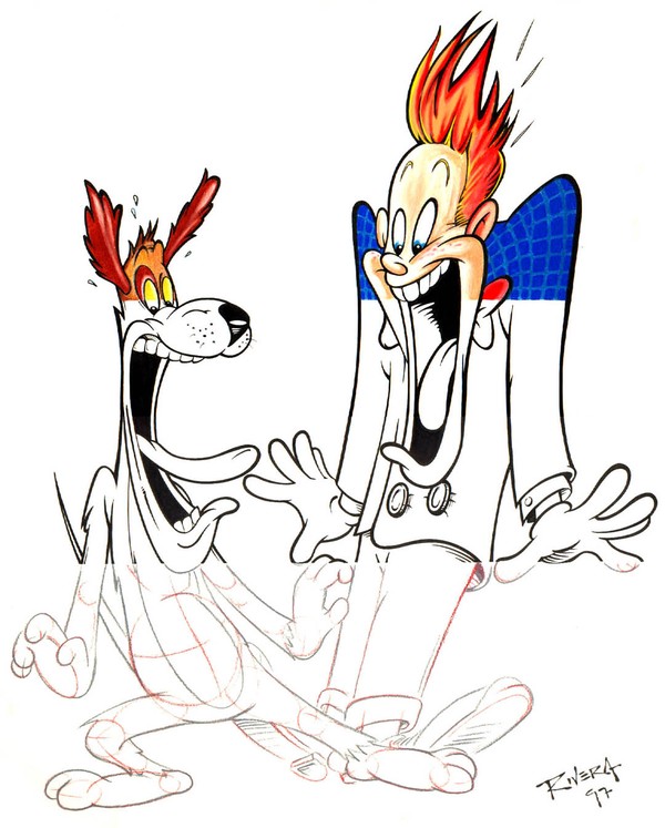 cartoon process