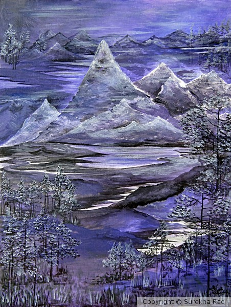 Misty mountains