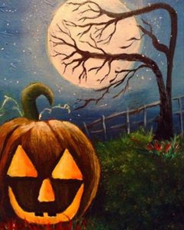 Thumbnail for Halloween paintingjpg