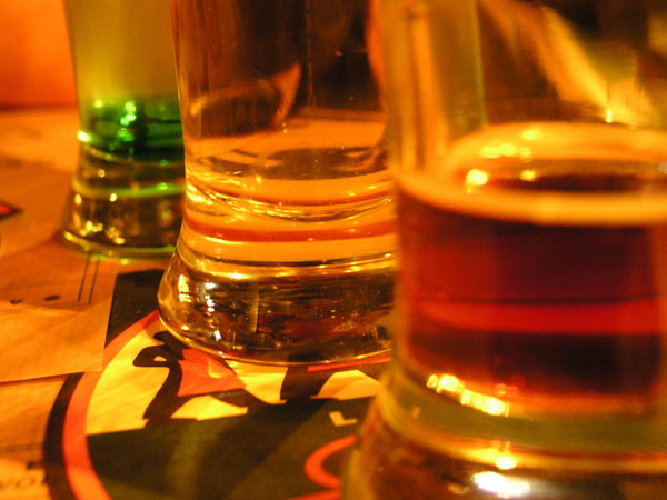 Golden drinking