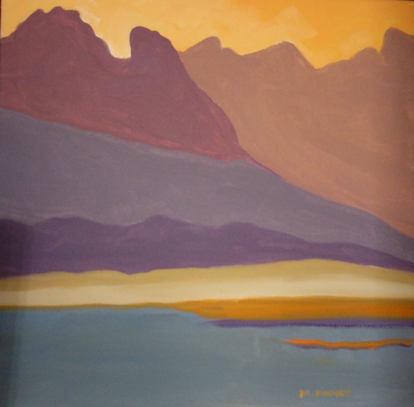 Mountain Majesty 18 x 18