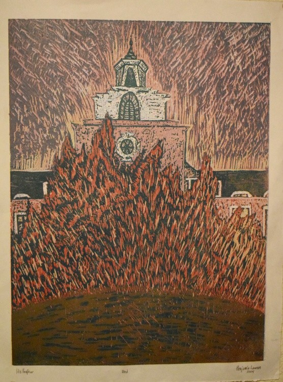 Hollenfeur (burning public art installation)