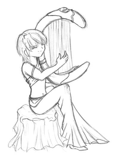 Harp boy 