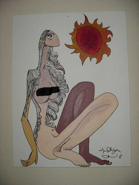 the sunbather