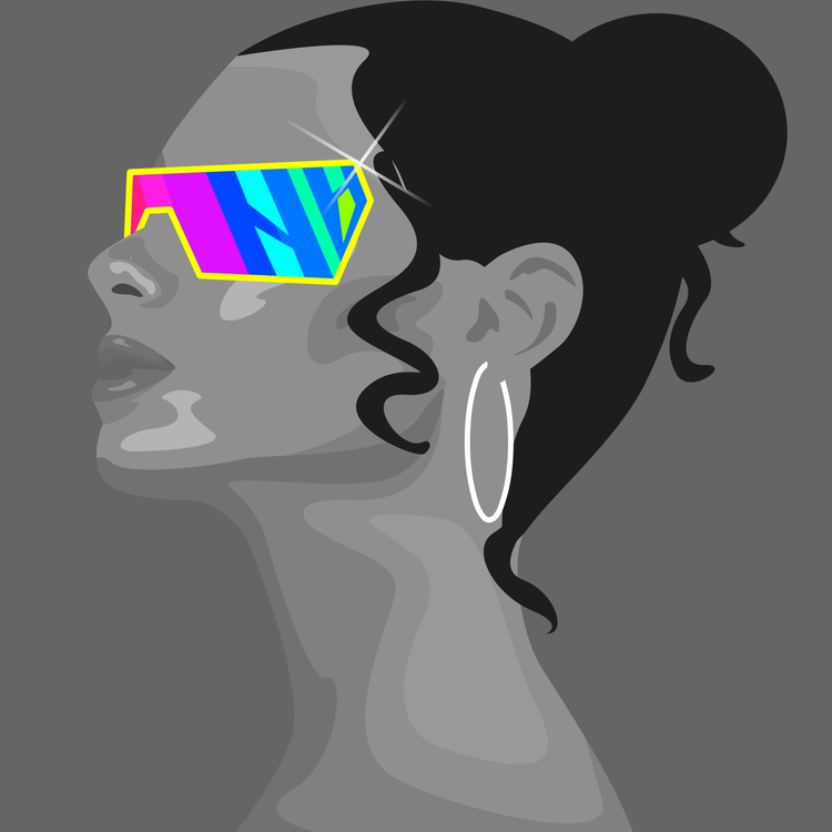Woman Art Prints Modern Woman Art Prints Star
