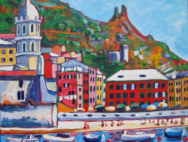 Coastal Village in Italy (2010)