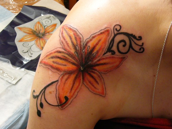 Tiger lily by Ben Rettke  Tattoos