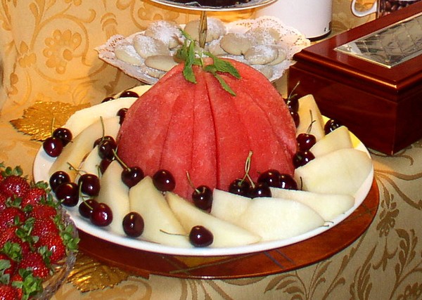 When one has tasted watermelon...