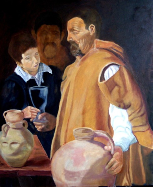 The Water Seller after Velasquez